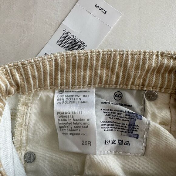 AG Adriano Goldschmied Jodi Cropped mid rise  kickflare jeans size 26, NWT - Picture 11 of 12